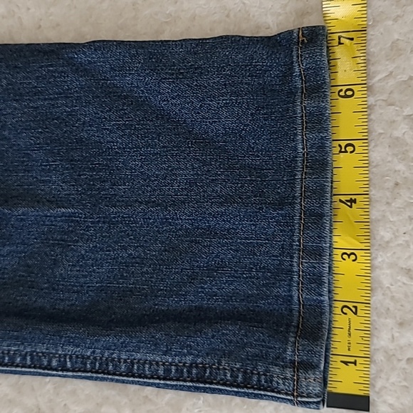 Carhartt Relaxed Fit Women's Jeans Sz 8 Inseam 30" Stretch Classic Blue 5 Pocket - Picture 6 of 7